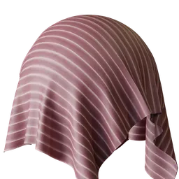 Stripe Pink Velvet