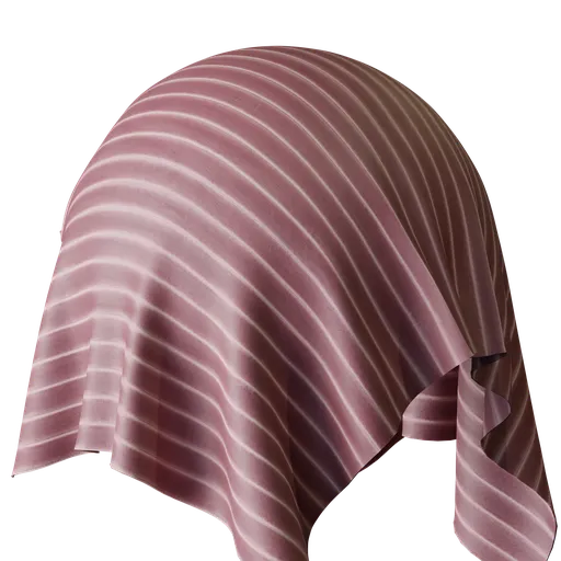 Stripe Pink Velvet
