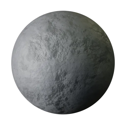High-detail procedural concrete road texture for Blender 3D, customizable PBR with adjustable bump height and relief density.
