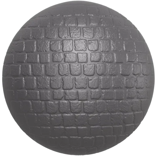 Cobble stone path
