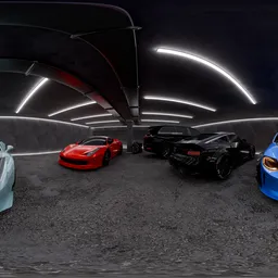 Interior Garage HDRi 20 K