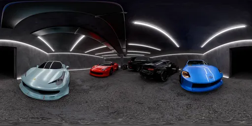 Interior Garage HDRi 20 K
