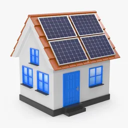 Small House Solar Energy