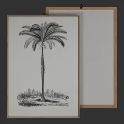 Botanical Canvas Wall Art/Picture Frame