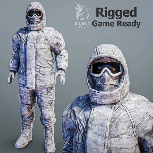 Cold Zone Special Forces Rigged Animated