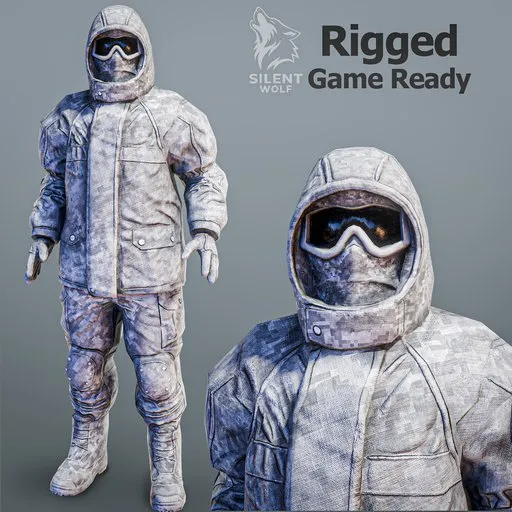 Cold Zone Special Forces Rigged Animated