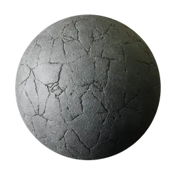 Asphalt Heavy Cracks