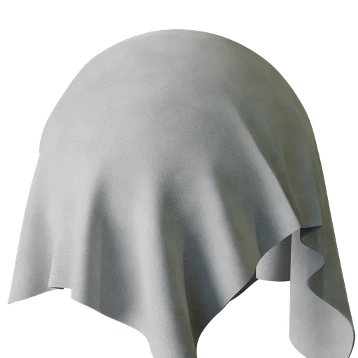 Procedural white fabric