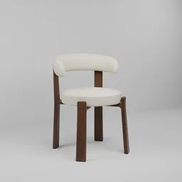 Simple chair "granite"