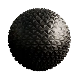 Obsidian Metallic Pyramid