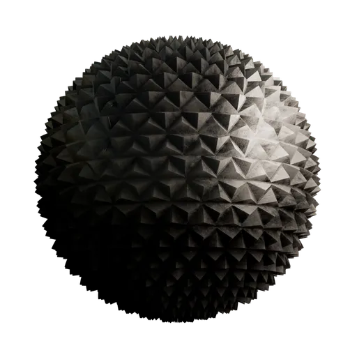 Obsidian Metallic Pyramid