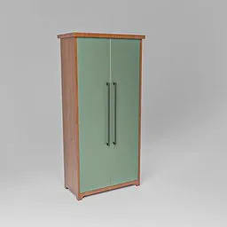 Simple Wooden Wardrobe