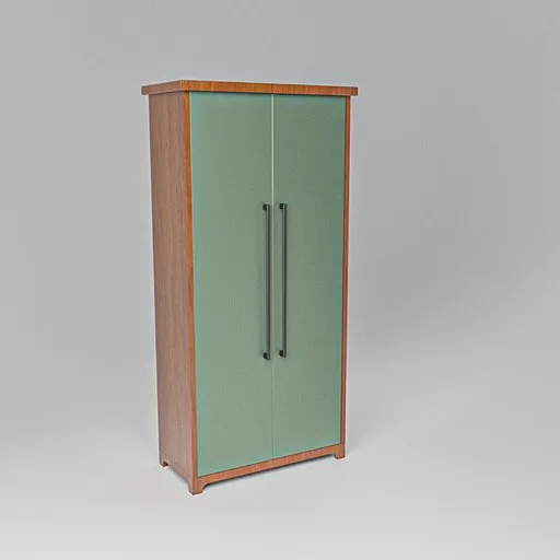 Simple Wooden Wardrobe