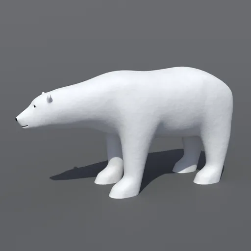Cartoon Polar Bear
