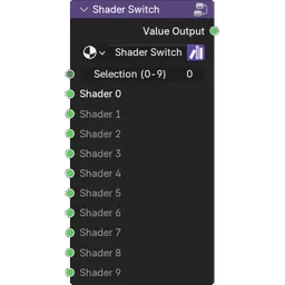 Shader Switch: BSDF Selector