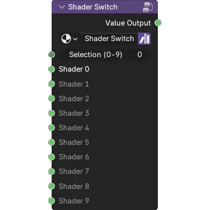 Shader Switch: BSDF Selector