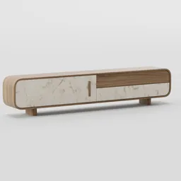 Linea Stone TV Console