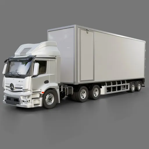 Mercedes Benz Antos Trailer