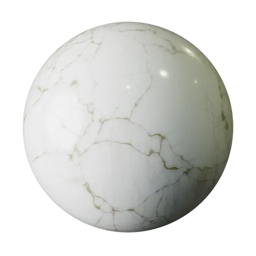 Pearl White marble