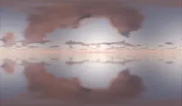 Calm Sunset Sky Reflection