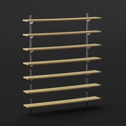 Small Wooden Shelves  (wall Mounted)