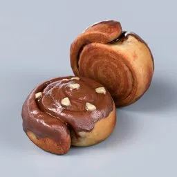 Chocolate Hazelnut Cinnamon Roll