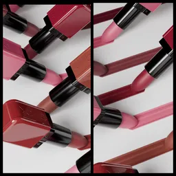 Lipstick swatch drag animation