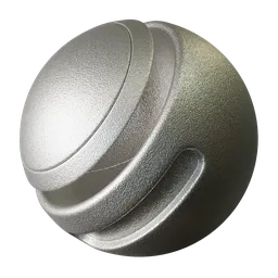 Sandblasted Platinium