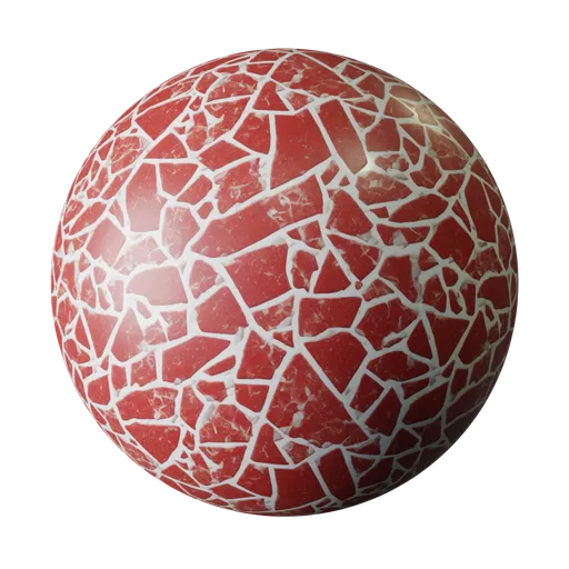 Red Terrazzo Tile