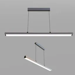 Fold Linear Pendant