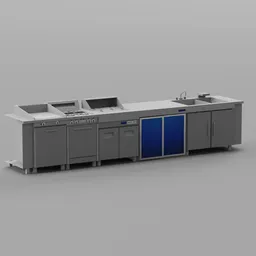 Food Trailer Interior Equipment