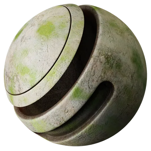 Plaster Walls Grunge Banded Green