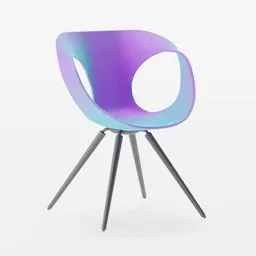 Tonon Chair Perple