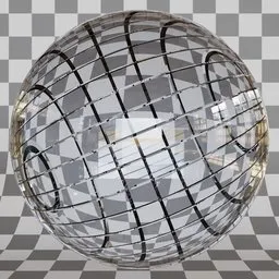 Grid Patterned Glass