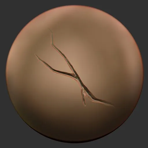 ER_Stylized Rock Diagonal Scar