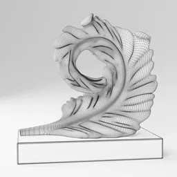 Feather Sculpture