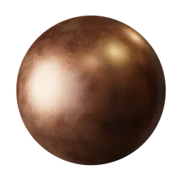 Stylized raw copper