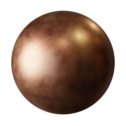 Stylized raw copper