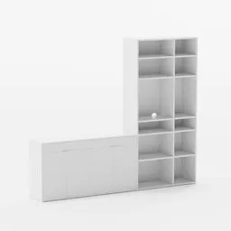 "White wardrobe with a ball on top, designed based on instructions from Latvian Ikea store. Highly detailed 3D model created in Blender 3D software."
OR
"3D model of Vihals Ikea wardrobe, created in Blender 3D with accurate measurements and appearance based on instructions from Latvian Ikea store."