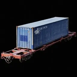 Scan Train Container