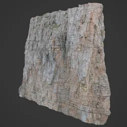 Rugged Cliff Photoscan