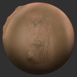 ER_Wood Brush-Wood Grain Mid