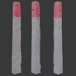 Concrete pillar
