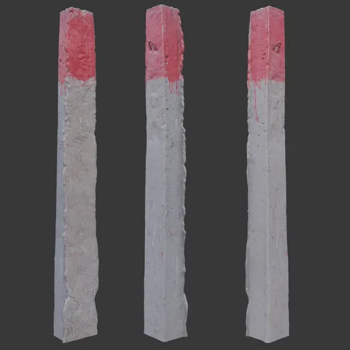 Concrete pillar
