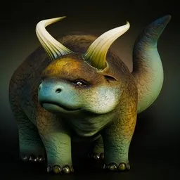 Bullhorn Beast Rigged