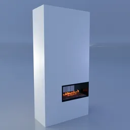 Fireplace Wall separator