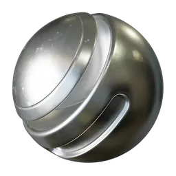 Polished Silver Metal