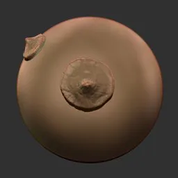 ERP Dragon Brush 197 detailing reptile skin texture for 3D modeling in Blender.