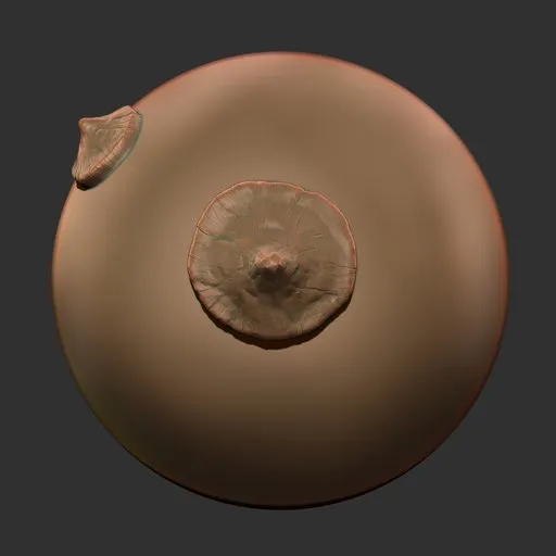 ERP Dragon Brush 197 detailing reptile skin texture for 3D modeling in Blender.