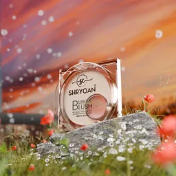 Blush highlighter animated nature shot